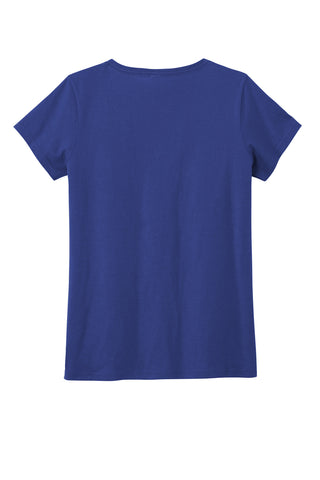 District Women's The Concert Tee V-Neck (Deep Royal)