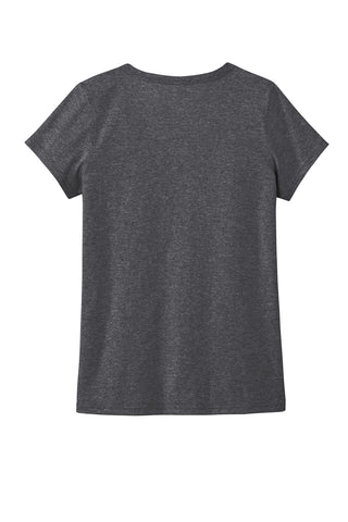 District Women's The Concert Tee V-Neck (Heathered Charcoal)