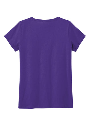 District Women's The Concert Tee V-Neck (Purple)