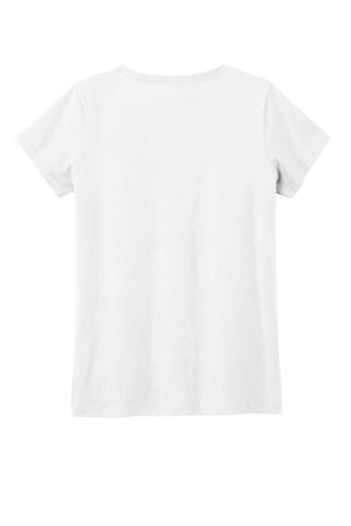 District Women's The Concert Tee V-Neck (White)