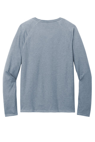 District Featherweight French Terry Long Sleeve Crewneck (Flint Blue Heather)