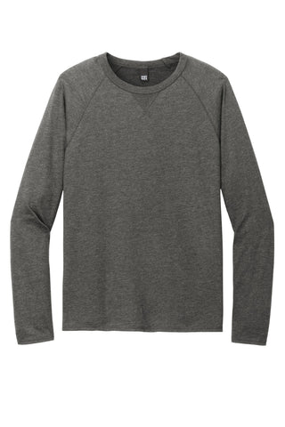 District Featherweight French Terry Long Sleeve Crewneck (Washed Coal)