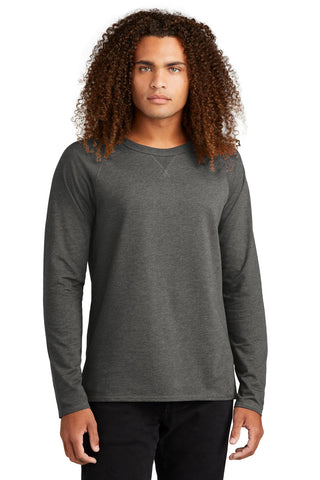 District Featherweight French Terry Long Sleeve Crewneck (Washed Coal)