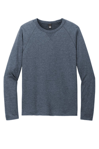 District Featherweight French Terry Long Sleeve Crewneck (Washed Indigo)