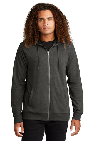 District Featherweight French Terry Full-Zip Hoodie (Washed Coal)