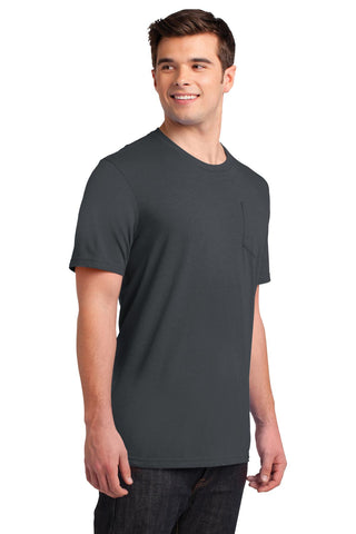 District Very Important Tee with Pocket (Charcoal)