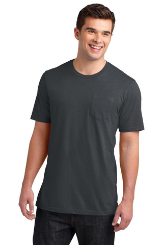 District Very Important Tee with Pocket (Charcoal)