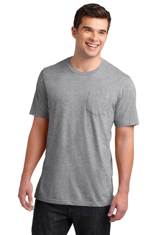 District Very Important Tee with Pocket (Light Heather Grey)