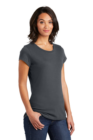 District Women's Fitted Very Important Tee (Charcoal)