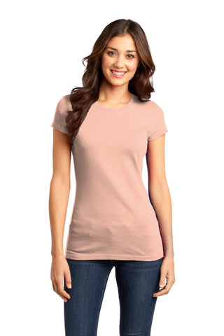 District Women's Fitted Very Important Tee (Dusty Peach)