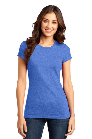 District Women's Fitted Very Important Tee (Heathered Royal)