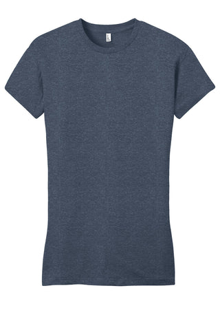 District Women's Fitted Very Important Tee (Heathered Navy)