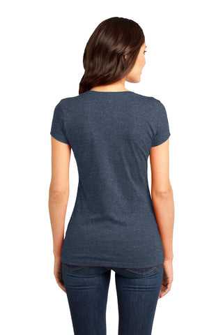 District Women's Fitted Very Important Tee (Heathered Navy)