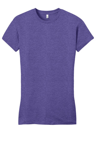 District Women's Fitted Very Important Tee (Heathered Purple)