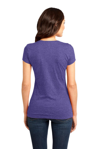 District Women's Fitted Very Important Tee (Heathered Purple)