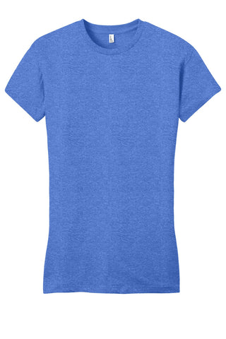 District Women's Fitted Very Important Tee (Heathered Royal)