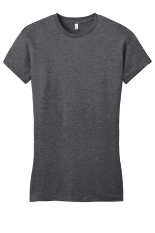 District Women's Fitted Very Important Tee (Heathered Charcoal)