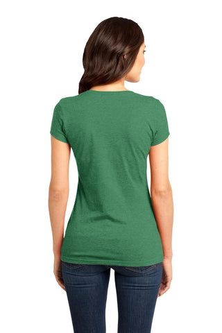 District Women's Fitted Very Important Tee (Heathered Kelly Green)