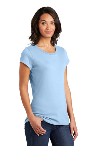District Women's Fitted Very Important Tee (Ice Blue)