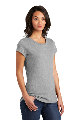 District Women's Fitted Very Important Tee (Light Heather Grey)