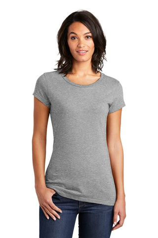 District Women's Fitted Very Important Tee (Light Heather Grey)