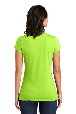 District Women's Fitted Very Important Tee (Lime Shock)