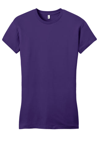 District Women's Fitted Very Important Tee (Purple)