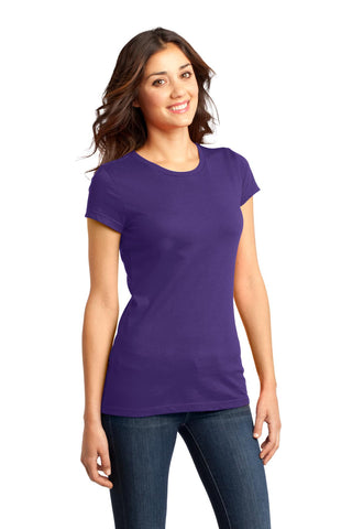 District Women's Fitted Very Important Tee (Purple)