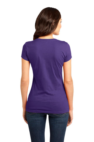 District Women's Fitted Very Important Tee (Purple)