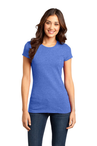 District Women's Fitted Very Important Tee (Royal Frost)