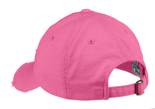District Distressed Cap (True Pink)