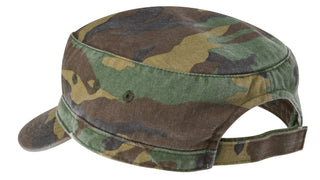 District Distressed Military Hat (Military Camo)