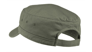 District Distressed Military Hat (Olive)