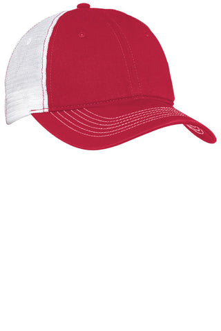 District Mesh Back Cap (Red/ White)