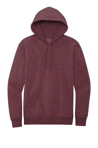 District V.I.T.Fleece Hoodie (Heathered Cardinal)