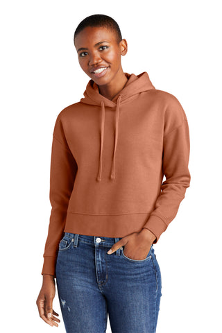 District Women's V.I.T. Fleece Hoodie (Desert Rose)