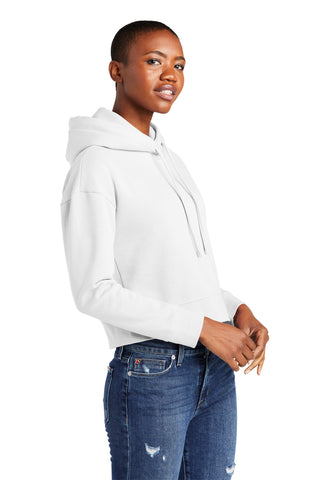 District Women's V.I.T. Fleece Hoodie (White)