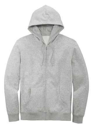 District V.I.T.Fleece Full-Zip Hoodie (Light Heather Grey)