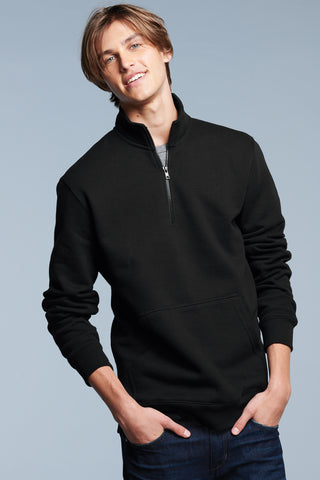 District V.I.T.Fleece 1/4-Zip (Black)