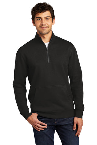 District V.I.T.Fleece 1/4-Zip (Black)