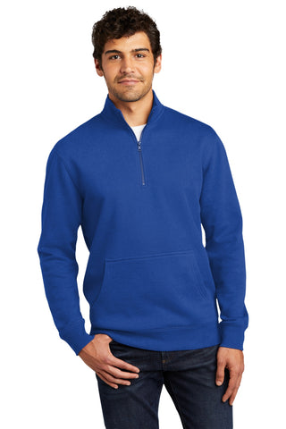 District V.I.T.Fleece 1/4-Zip (Deep Royal)