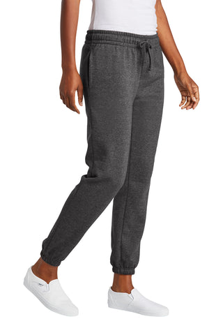 District Women's V.I.T. Fleece Sweatpant (Heathered Charcoal)