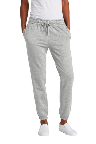 District Women's V.I.T. Fleece Sweatpant (Light Heather Grey)