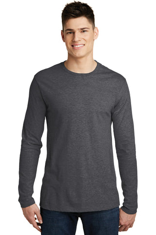 District Very Important Tee Long Sleeve (Heathered Charcoal)