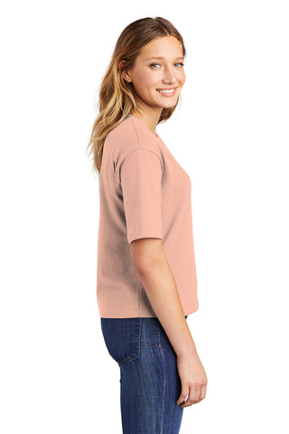 District Women's V.I.T. Boxy Tee (Dusty Peach)