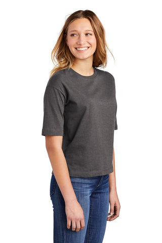 District Women's V.I.T. Boxy Tee (Heathered Charcoal)