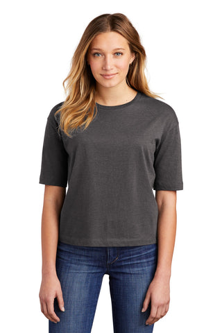 District Women's V.I.T. Boxy Tee (Heathered Charcoal)