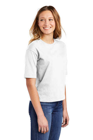 District Women's V.I.T. Boxy Tee (White)