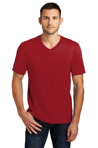 District Very Important Tee V-Neck (Classic Red)