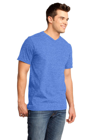 District Very Important Tee V-Neck (Heathered Royal)